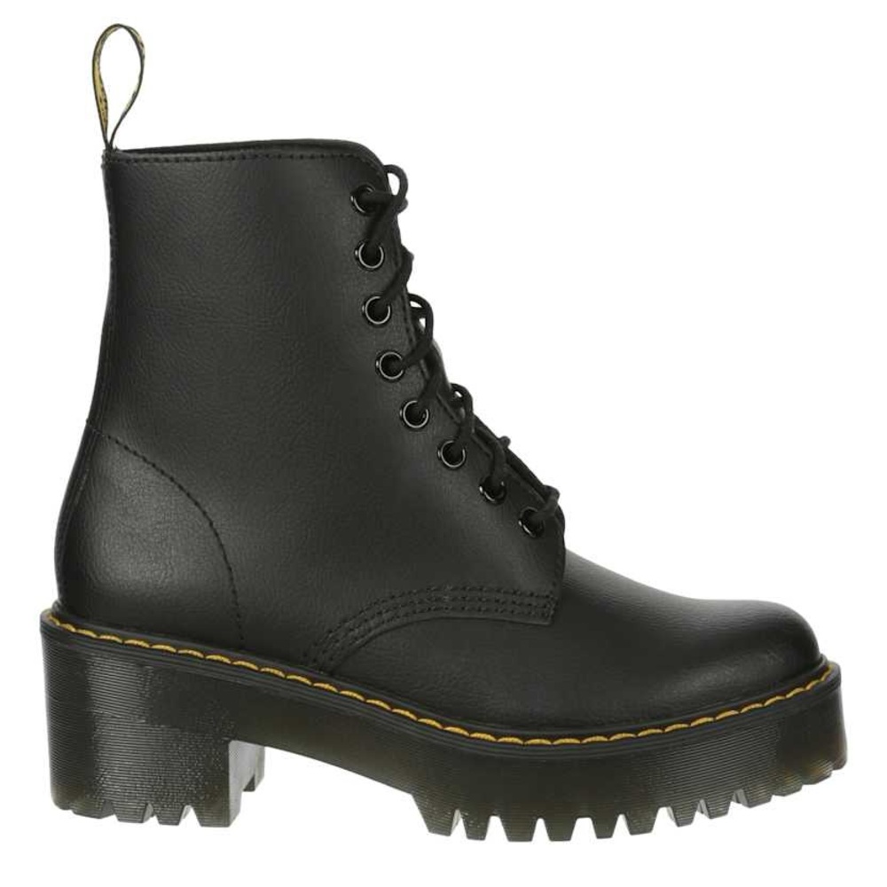 Dr. Martens Black Lace-Up Combat Boots - Picture 2 of 7